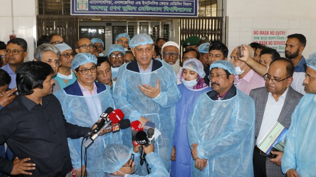 বিনামূল্যে কোটি টাকার অস্ত্রোপচার করা হয়েছে বাংলাদেশে: স্বাস্থ্যমন্ত্রী