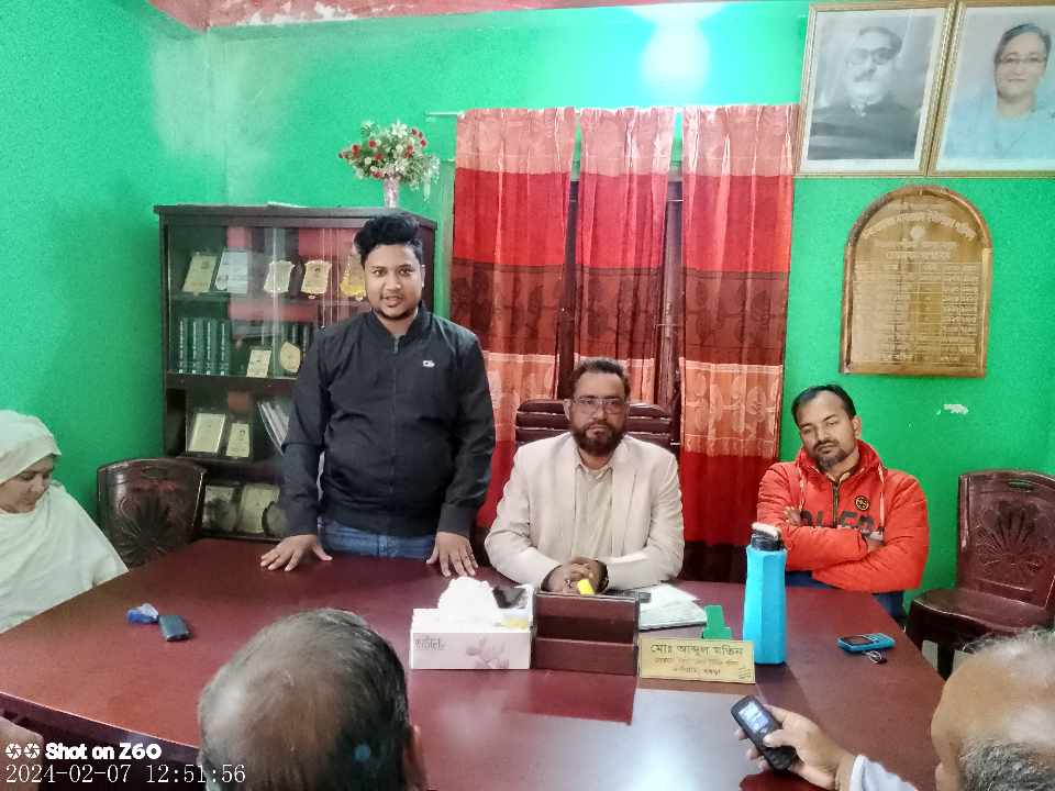 নন্দীগ্রাম উপজেলা নির্বাচনে ভাইস চেয়ারম্যান পদপ্রার্থী: শুভ আহম্মেদ