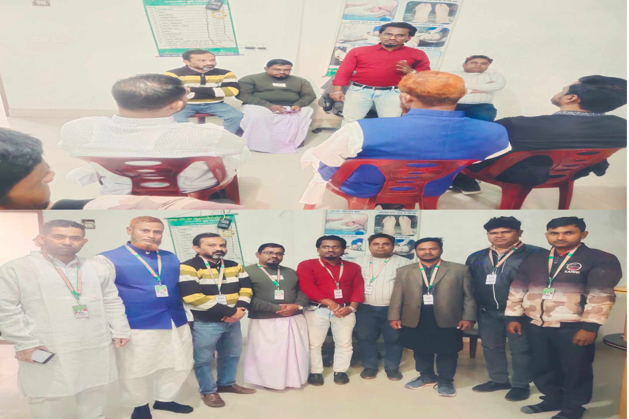 জাতীয় মানবাধিকার অ্যাসোসিয়েশন বগুড়া জেলা কমিটি কর্তৃক মাসিক আলোচনা অনুষ্ঠিত