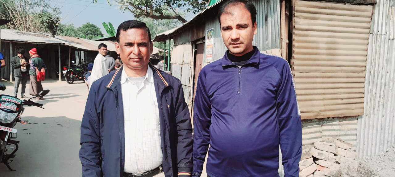 উপজেলা চেয়ারম্যান এর সাথে প্রবাসীর সৌজন্য সাক্ষাৎ।