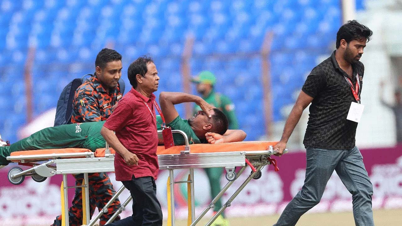 মুস্তাফিজের ইনজুরি সম্পর্কে যা বললেন শান্ত