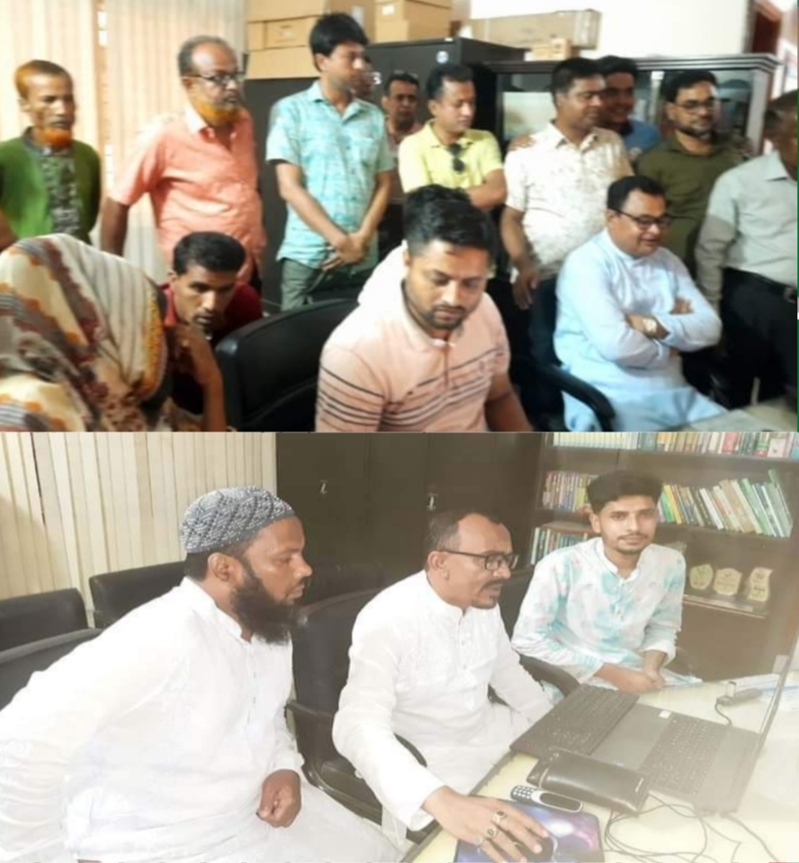 উপজেলা পরিযদের চেয়ারম্যান পদে পৃথক ভা‌বে ম‌নোনয়নপত্র দ‌া‌খিল কর‌লেন দুই প্রার্থী।