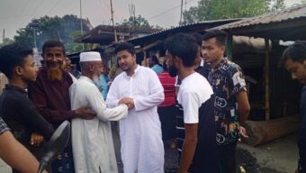 নন্দীগ্রাম উপজেলাকে সন্ত্রাস মুক্ত চাঁদাবাজ মুক্ত সহ সকল ধরনের অপরাধমুক্ত গড়ে তুলবো: শুভ আহম্মেদ।