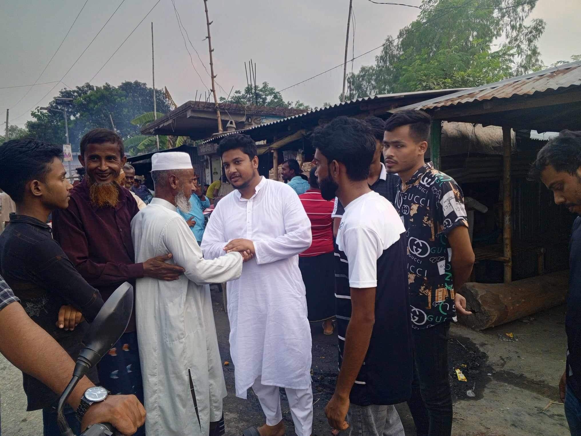 নন্দীগ্রাম উপজেলাকে সন্ত্রাস মুক্ত চাঁদাবাজ মুক্ত সহ সকল ধরনের অপরাধমুক্ত গড়ে তুলবো: শুভ আহম্মেদ।