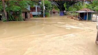 আখাউড়ায় ৩৪ গ্রামের মানুষ পানিবন্দি 