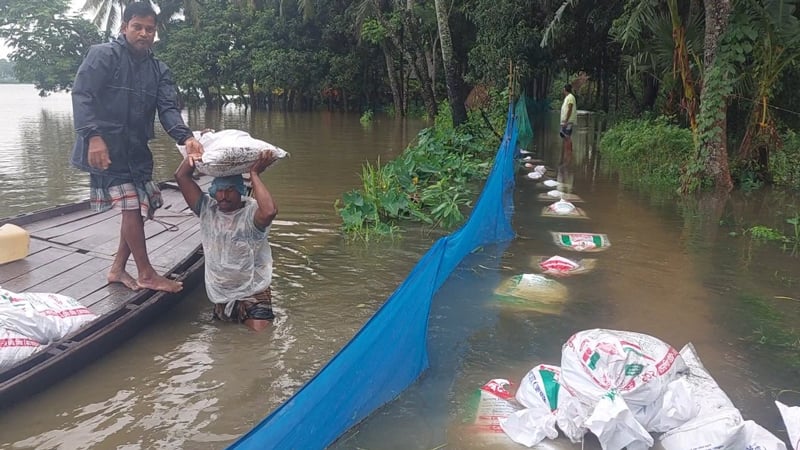 দেশে বন্যাকবলিত ২৬০ ইউনিয়ন