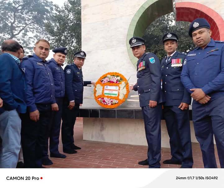 গাইবান্ধার পলাশবাড়ীতে যথাযোগ্য মর্যাদায় পালন করা হয়েছে মহান বিজয় দিবস