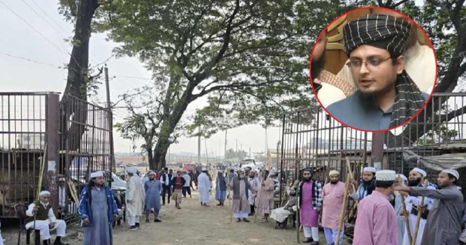 তাবলীগ জামায়াতের সাদপন্থি নেতা মুয়াজ বিন নূরকে গ্রেপ্তার