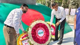 ‎গাইবান্ধায় যথাযোগ্য মর্যাদায় গণহত্যা দিবস পালিত