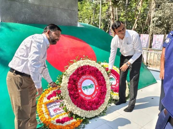 ‎গাইবান্ধায় যথাযোগ্য মর্যাদায় গণহত্যা দিবস পালিত