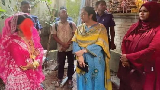 কুমিল্লা চৌদ্দগ্রাম  ১৫ বছরের মেয়েকে বিয়ে দেওয়ার অভিযোগে মেয়ের মাকে অর্থদণ্ড  করেছেন মোবাইল কোড।