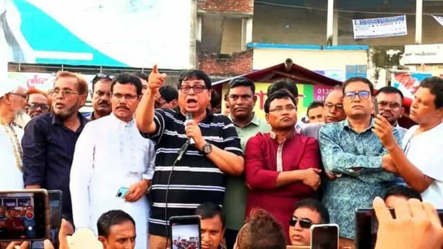 বিএনপির উদ্যোগে জুলাই গণ-অভ্যুত্থানের ছাত্র-জনতার বিজয় র‌্যালী।