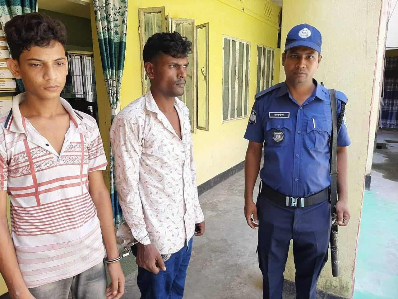 সাদুল্লাপুরে অটো ভ্যান চালকের সাহসে ২ জন অটোভ্যান ছিনতাই কারী আটক।