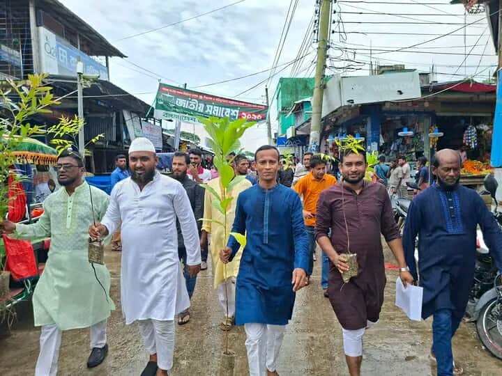 ভোলার মনপুরা উপজেলায় স্বেচ্ছাসেবক দলের প্রতিষ্ঠা বার্ষিকী পালিত