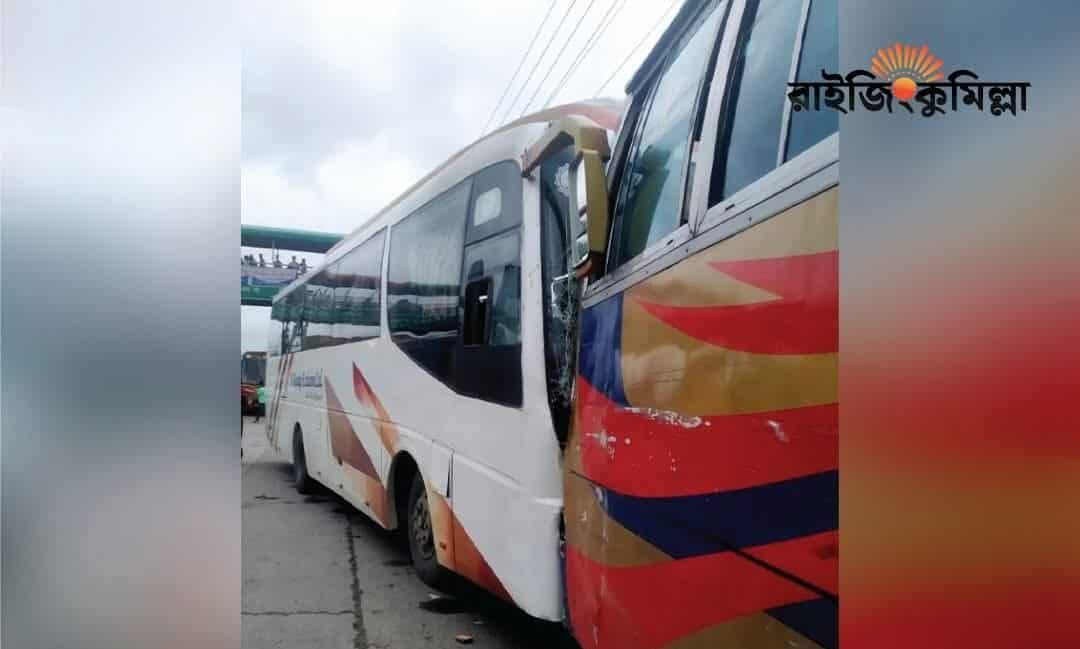 কুমিল্লার চান্দিনায় বাস চাপায় হেলপার নিহত