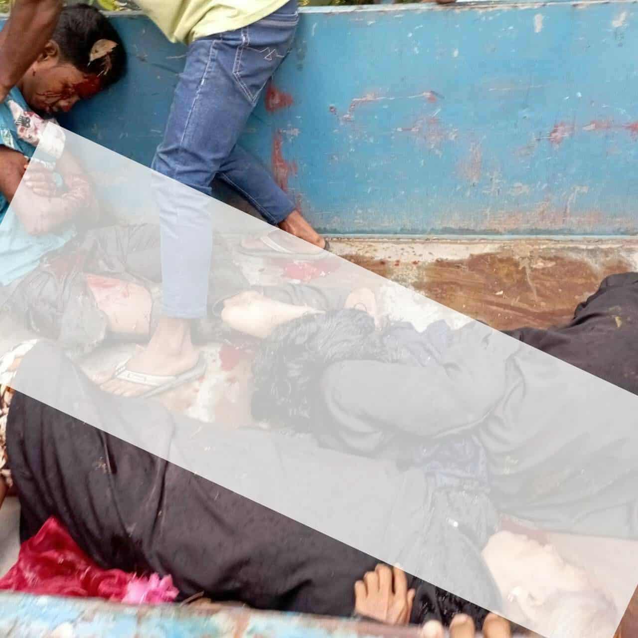 বাস ও অটোরিকশার সংঘর্ষে (২)দুইজন নিহত আহত অনেক।