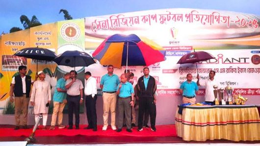 বান্দরবানে জমকালো আয়োজনের মধ্য দিয়ে সমাপ্তি হলো সেনা রিজিয়ন কাপ ফুটবল প্রতিযোগিতা