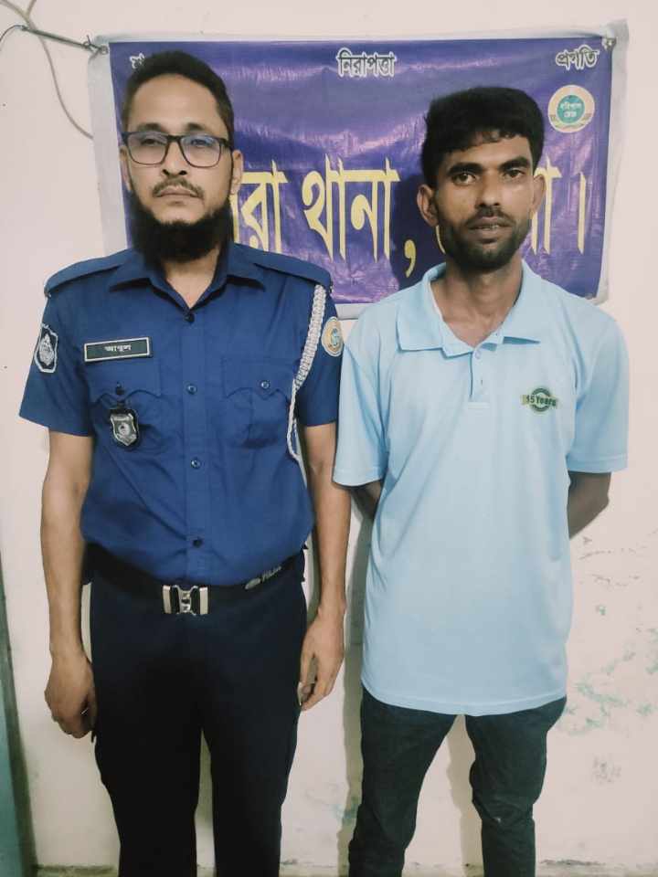 মনপুরায় জলদস্যু মামলার আসামি গ্রেপ্তার -০১