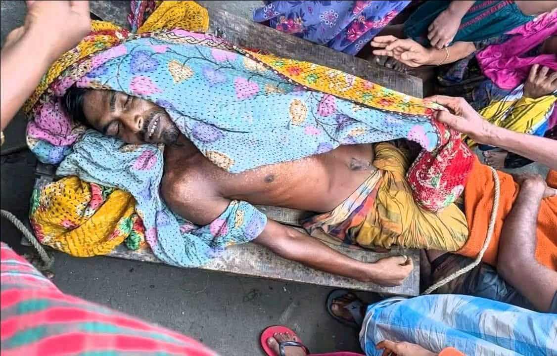 সাঘাটায় বজ্রপাতে ১ জনের মৃত্যু।