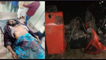 কুমিল্লা লালমাইয়ে ২টি বাসের সাথে ট্রক্টরের ত্রিমুখী সংঘর্ষে নিহত ১,গুরুতর আহত শতাধিক