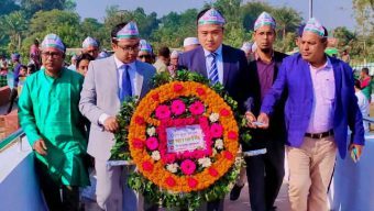 বিনম্র শ্রদ্ধা,র‍্যালী ও আলোচনা সভার মাধ্যমে হাকিমপুরে হিলিমুক্ত দিবস পালিত।