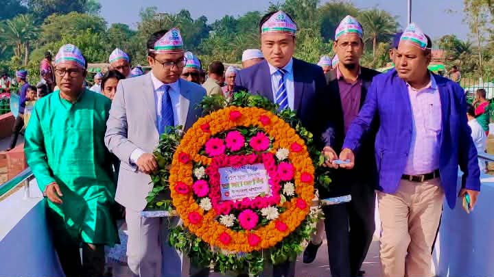 বিনম্র শ্রদ্ধা,র‍্যালী ও আলোচনা সভার মাধ্যমে হাকিমপুরে হিলিমুক্ত দিবস পালিত।