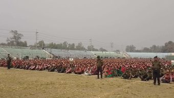 গাইবান্ধায় আনসার-ভিডিপি সদস্যদের হাজিরা প্যারেড, নিরাপদ পানি ও ভ্রাম্যমান টয়লেটের ব্যবস্থা।