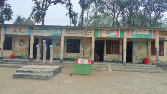 নীলফামারীতে মৃত্যুফাঁদে পরিণত স্কুল ভবন