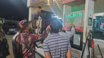 গাজীপুরে বন্ধ পাম্প থেকে ৩৪ হাজার লিটার জ্বালানি জব্দ