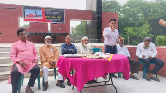 শহীদ লেফটেন্যান্ট রফিক আহমেদসহ তিন শহীদ স্মরণে সভা অনুষ্ঠিত ।
