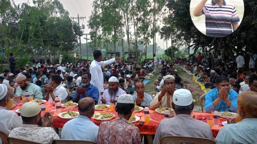 ঘাটাইলে যুবদল নেতা হাসানুজ্জামান তরুন’র উদ্যোগে দোয়া ও ইফতার মাহফিল।