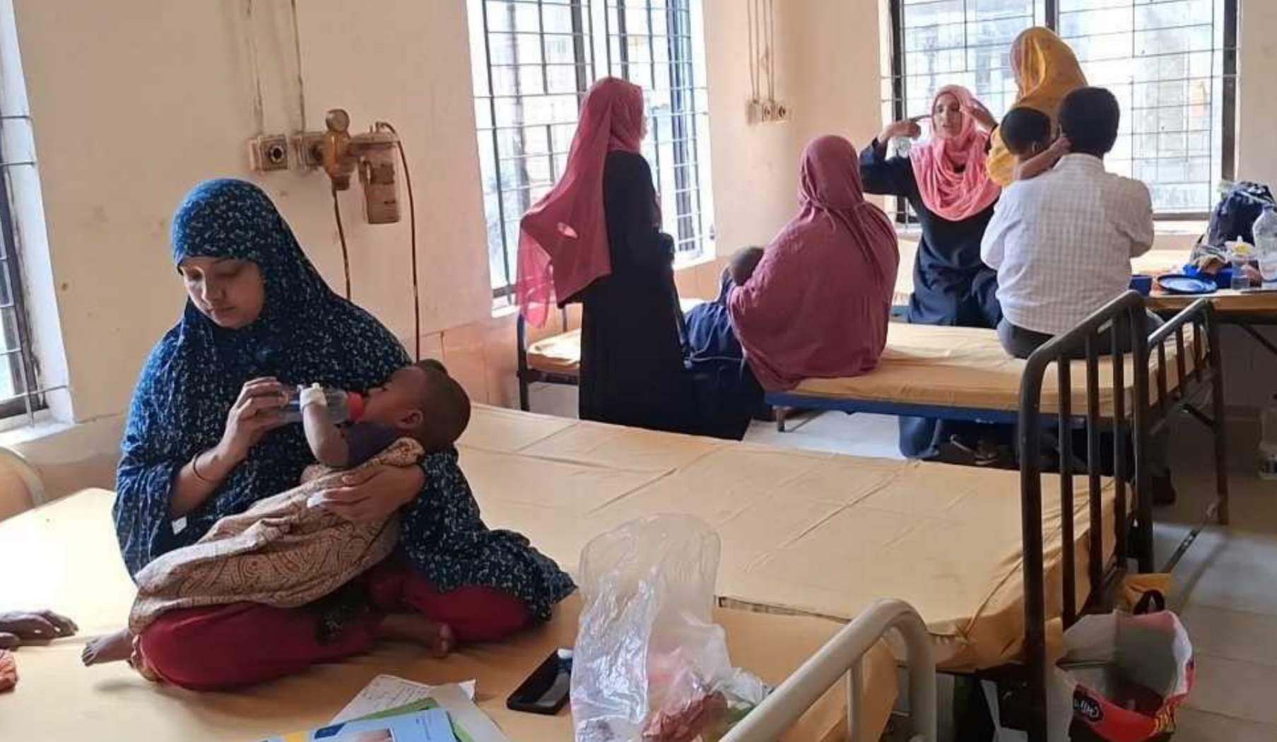 টাঙ্গাইলে হামের উপসর্গ নিয়ে দুই শিশুর মৃত্যু।