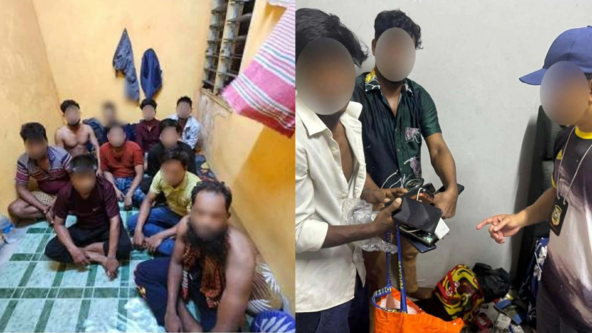 মালয়েশিয়ায় ‘আশরাফ গ্যাং’ সিন্ডিকেটে হানা, ২৭ বাংলাদেশি আটক