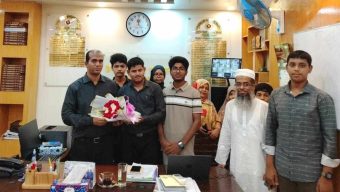 Scientific Knowledge Of Bangladesh ‘SKBD’-এর সাথে ইউএনও’র বিনিময় সভা